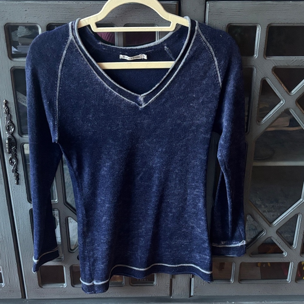 My Tribe Deep Blue Long Sleeve Top